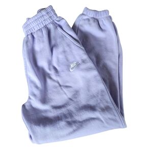 Nike  Purple Sweatpants with Relaxed Fit